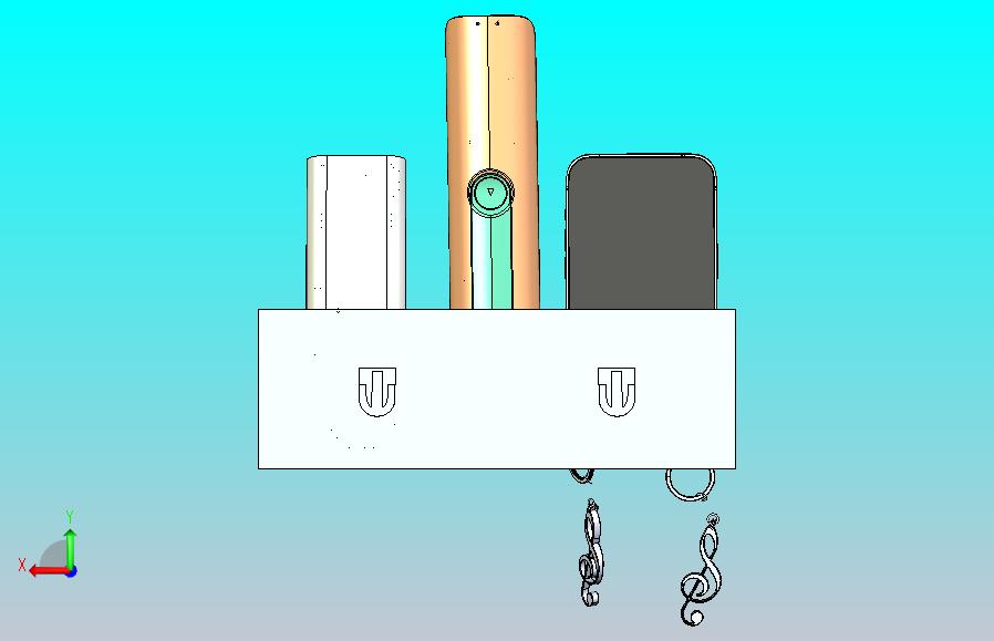 手机遥控器收纳支架