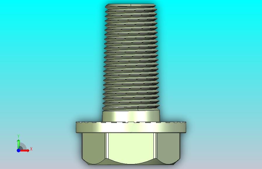 锥螺纹法兰螺栓