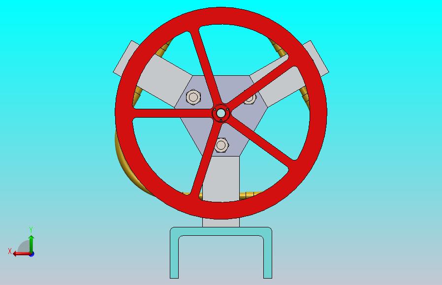 三缸摆动式蒸汽机