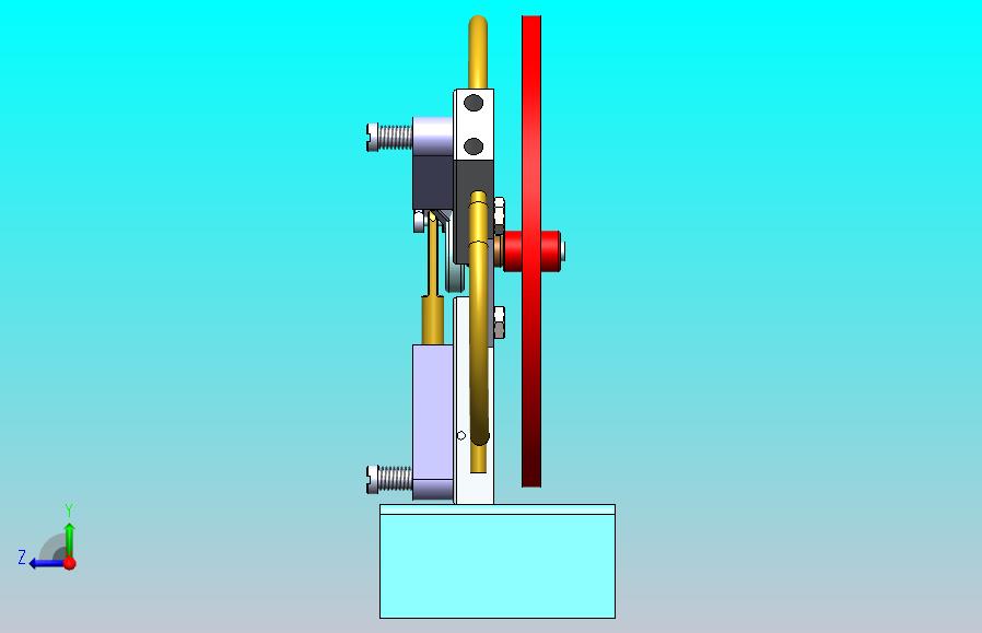 三缸摆动式蒸汽机