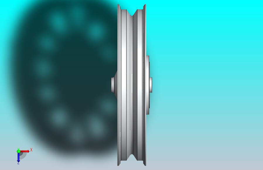 雅马哈 FZ-250 自行车轮圈