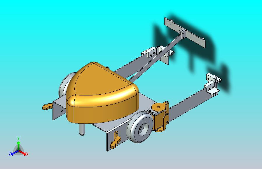 金色甲虫机器人