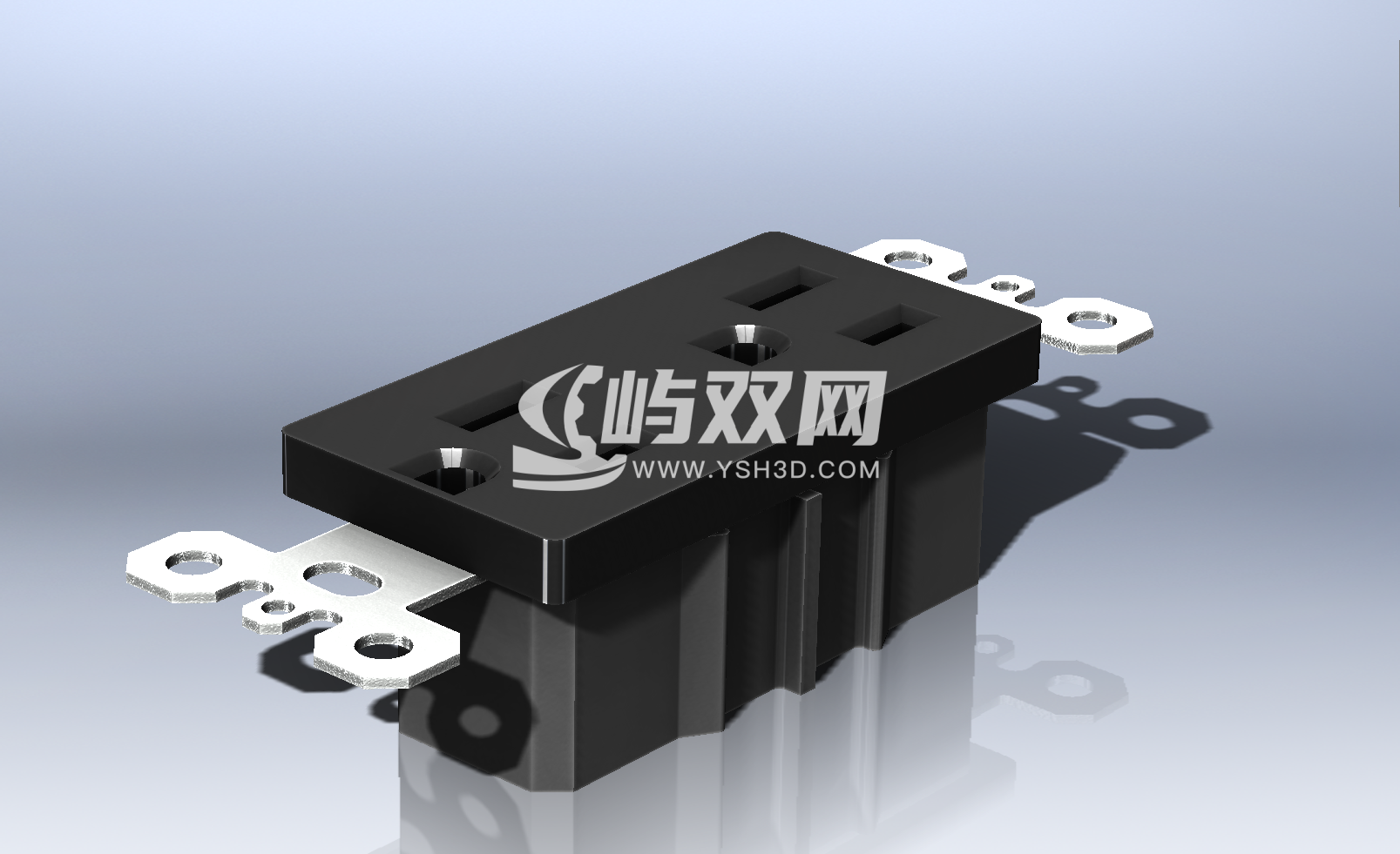 15A 双工壁式插座