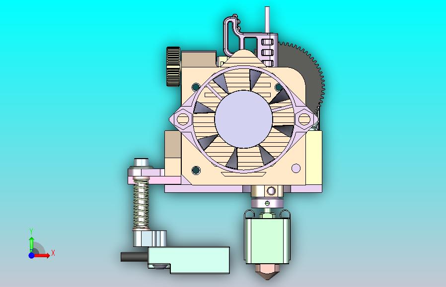 3D 打印机挤出机构