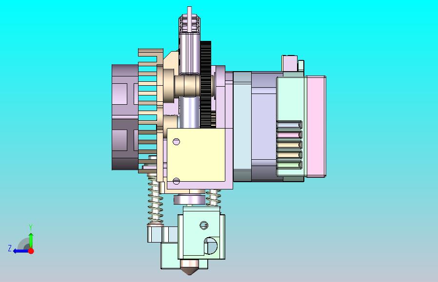 3D 打印机挤出机构