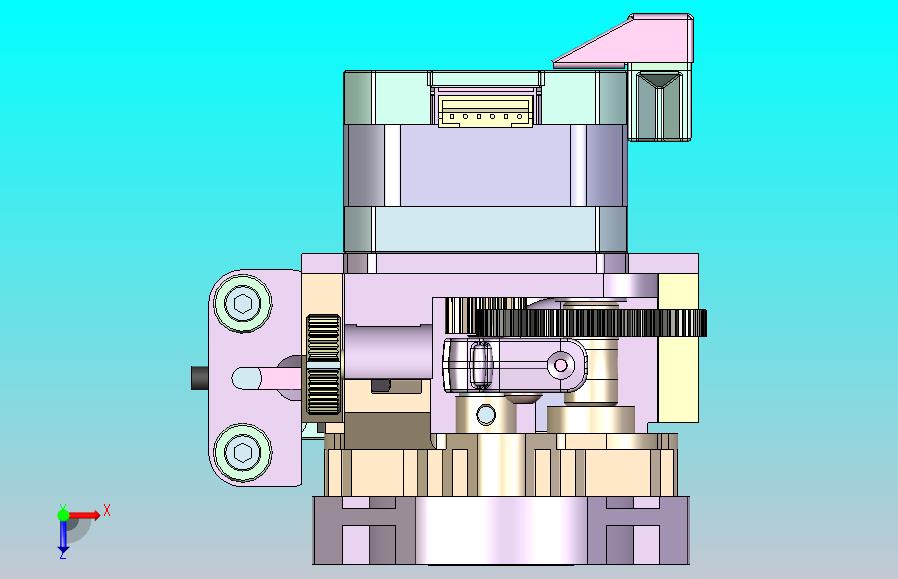 3D 打印机挤出机构
