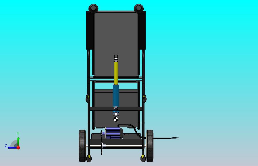 残疾人自主担架暨轮椅