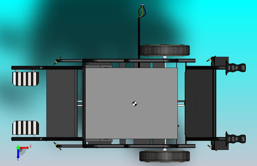 残疾人自主担架暨轮椅