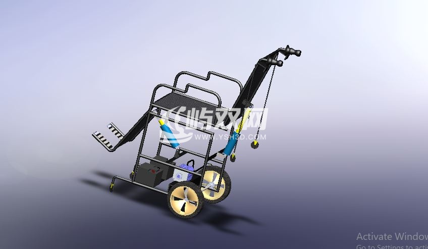 残疾人自主担架暨轮椅