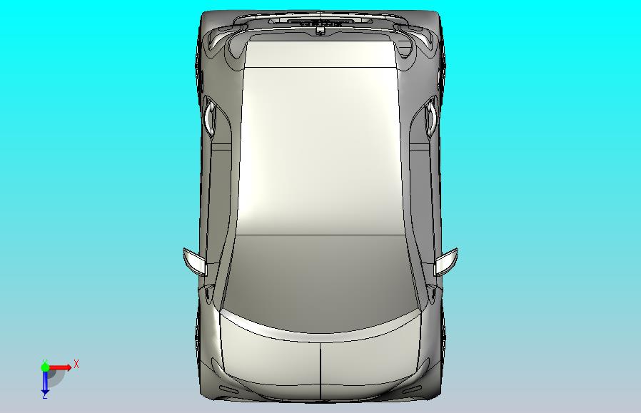 奔驰smart汽车模型