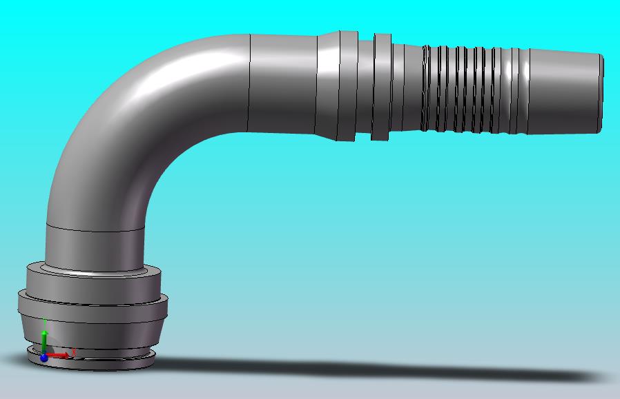 扣压式软管接头 