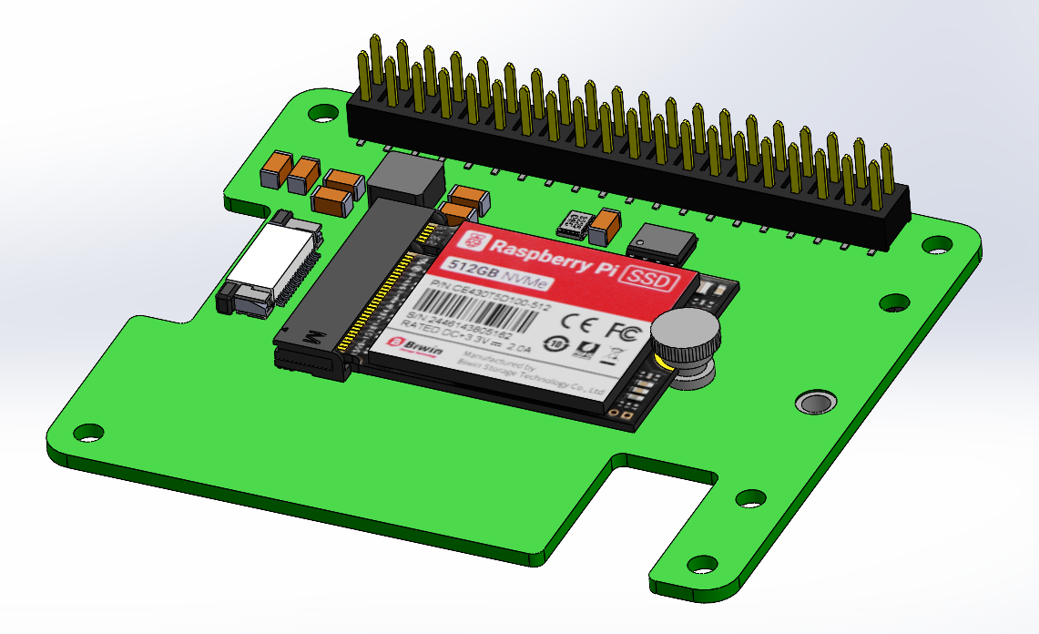树莓派5 M2 帽子
