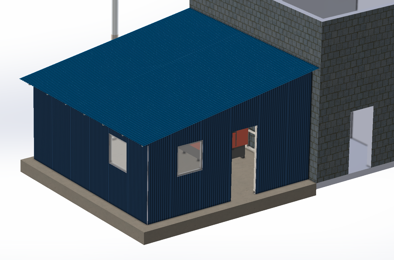200kWt固体燃料锅炉