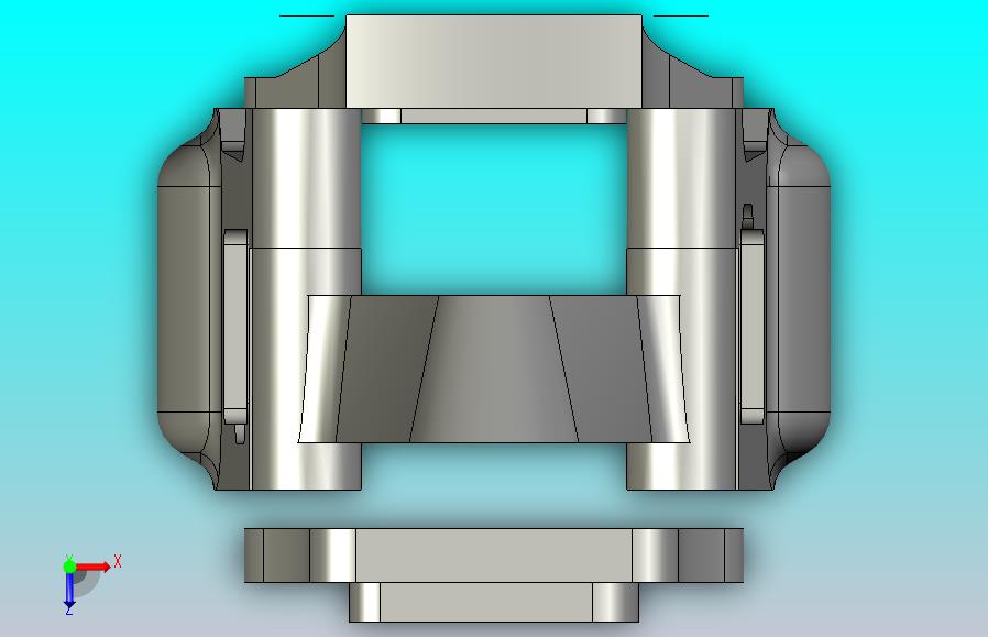 大疆O3物理安装座，RX天线，XT60接头
