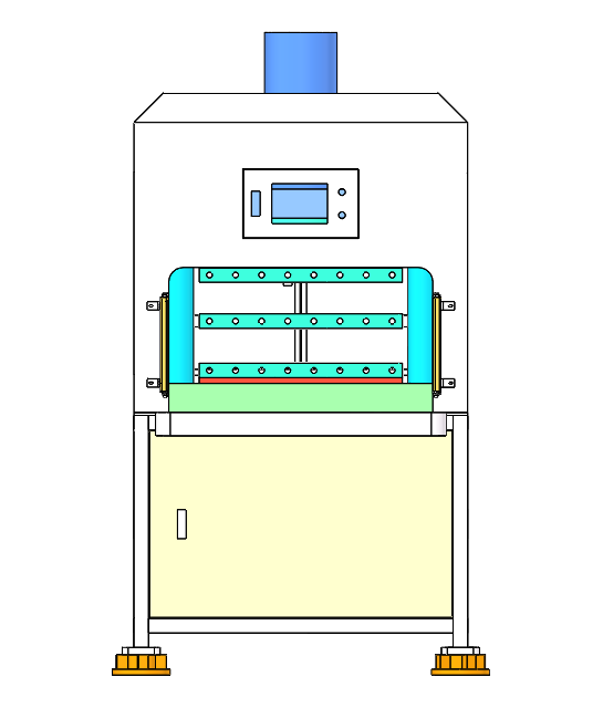 CCS热压机适用于电子产品类组装，亦可用于包装袋热封口