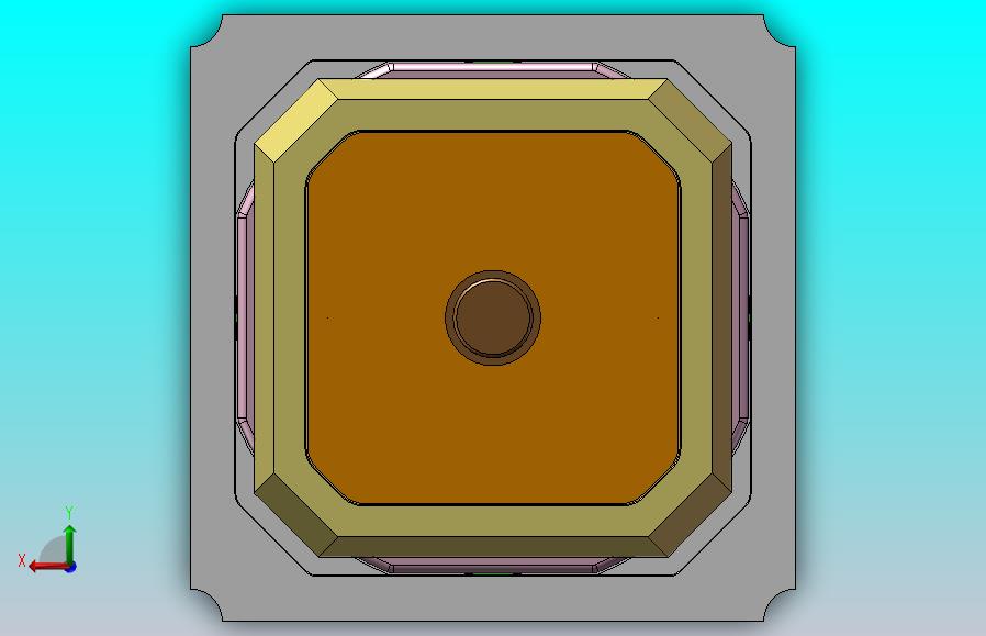 重力顶块，用于覆膜机的自动摆放板的装置