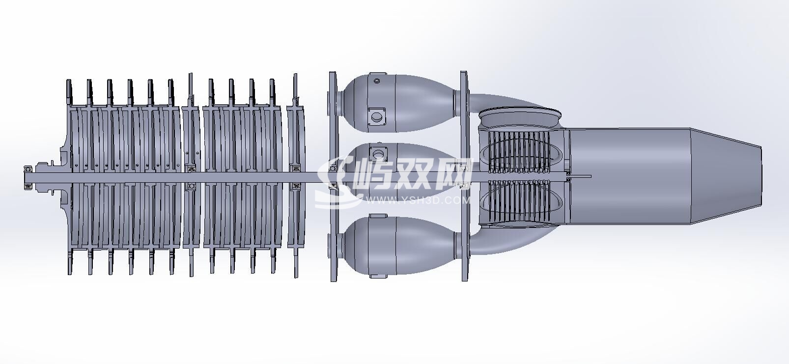 特斯拉涡轮喷气发动机概念设计