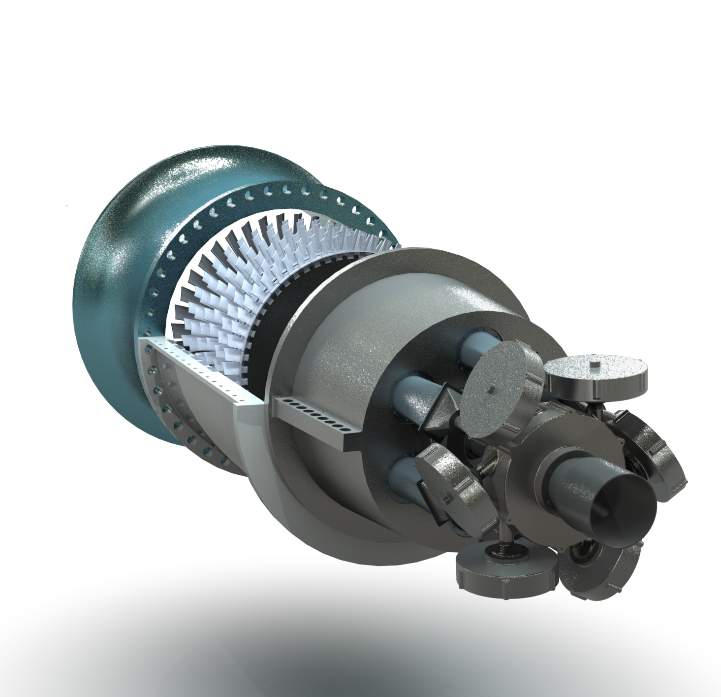 特斯拉涡轮喷气发动机概念设计