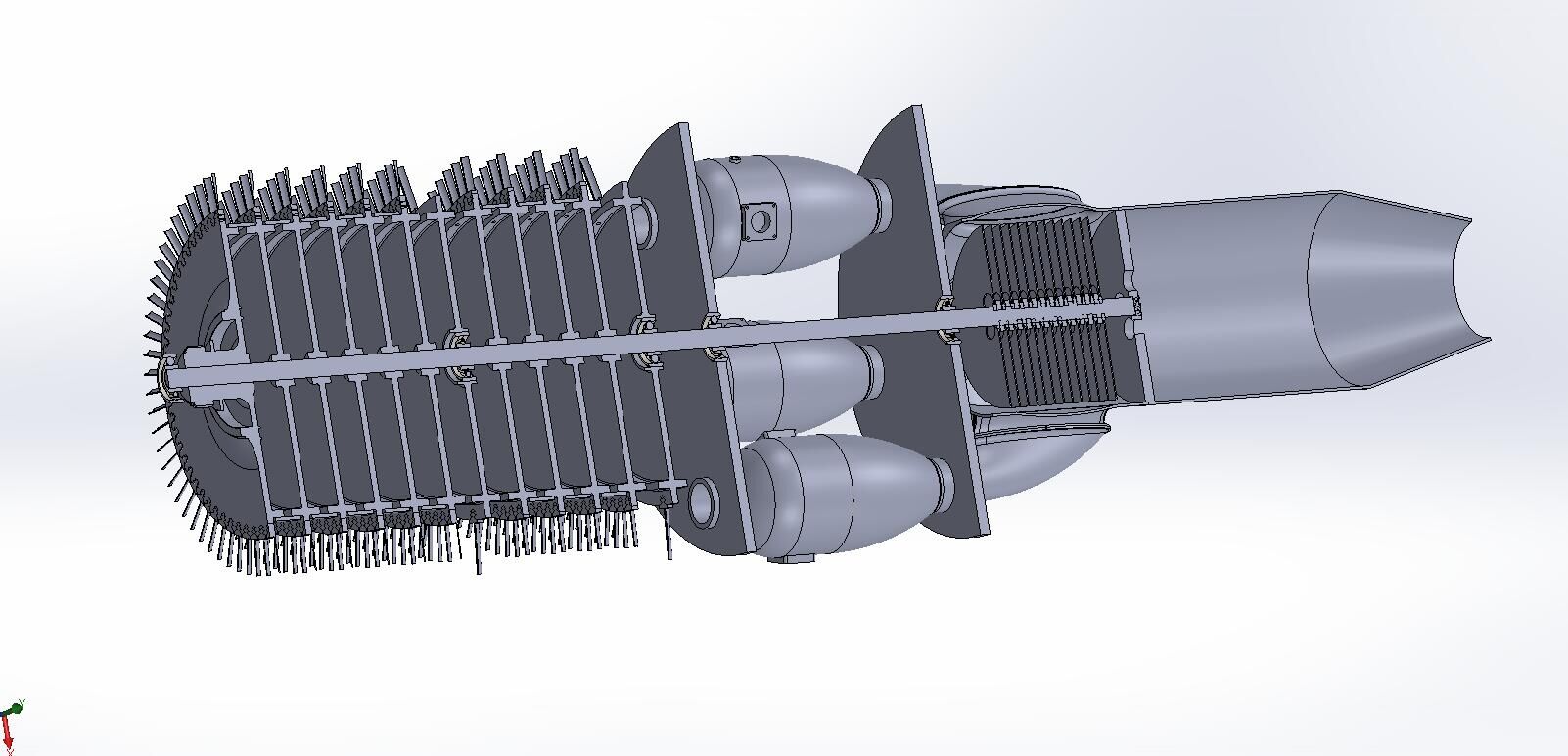 特斯拉涡轮喷气发动机概念设计