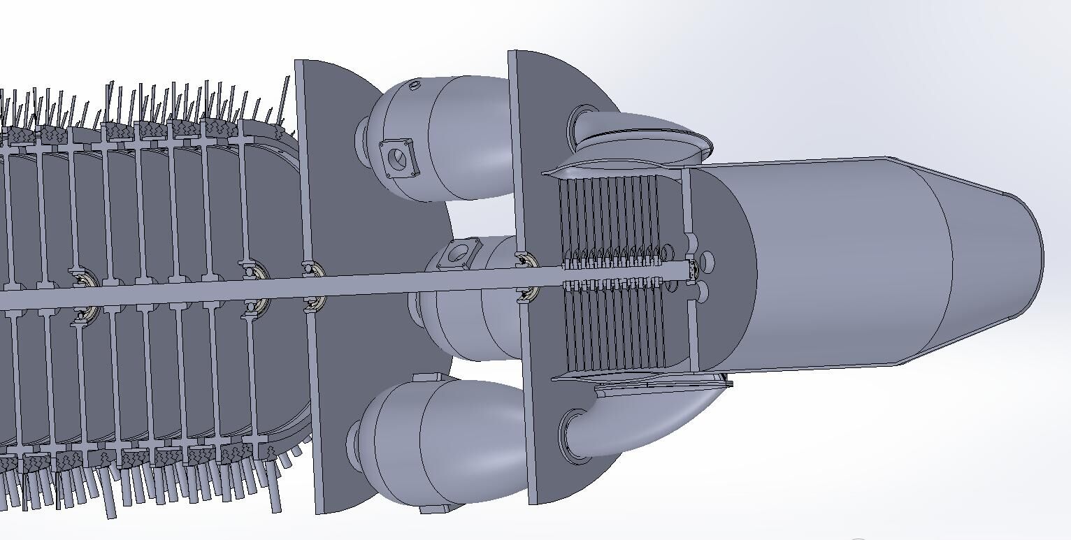 特斯拉涡轮喷气发动机概念设计