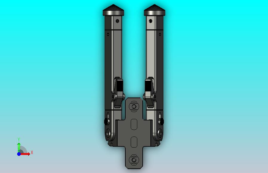 适用于M-LOK接口的可折叠两脚架