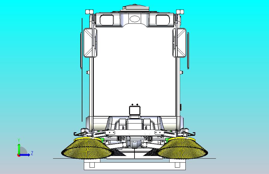 纯电动四轮清洁车 