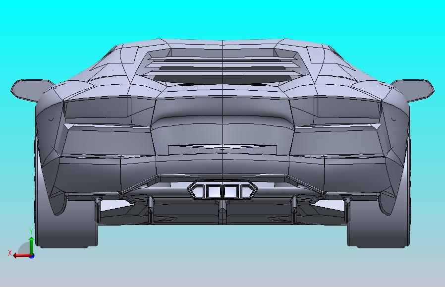 兰博基尼 aventador