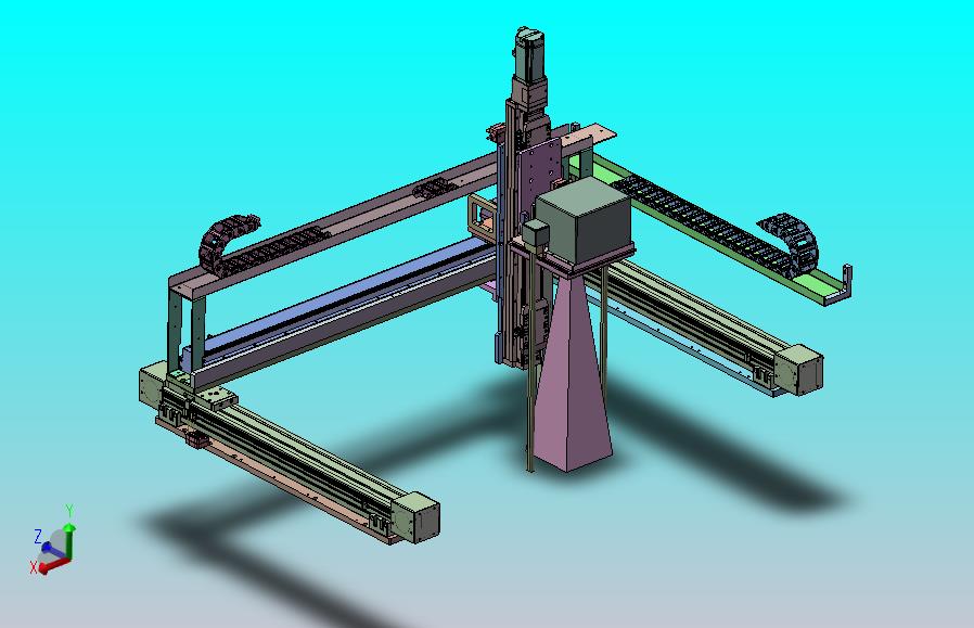 三轴视觉检测模组
