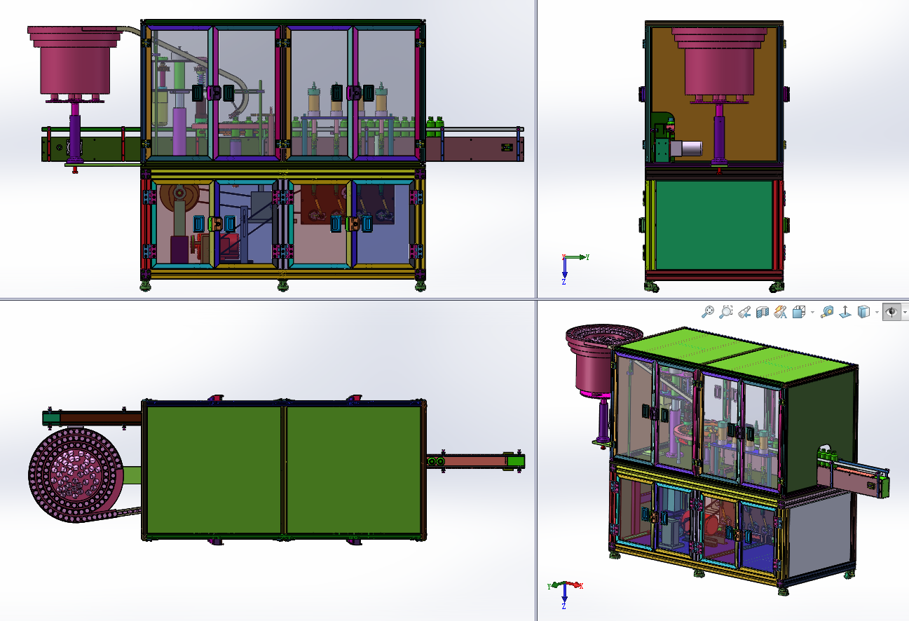 饮料灌装旋盖设备