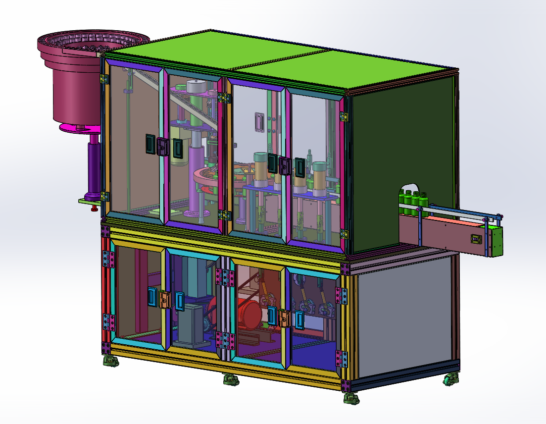 饮料灌装旋盖设备
