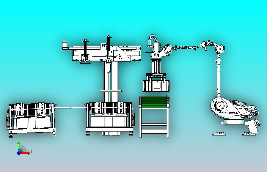 电子设备制造工厂的装配车间