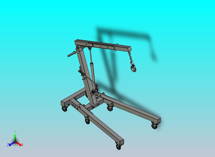 小型液压移动式吊机