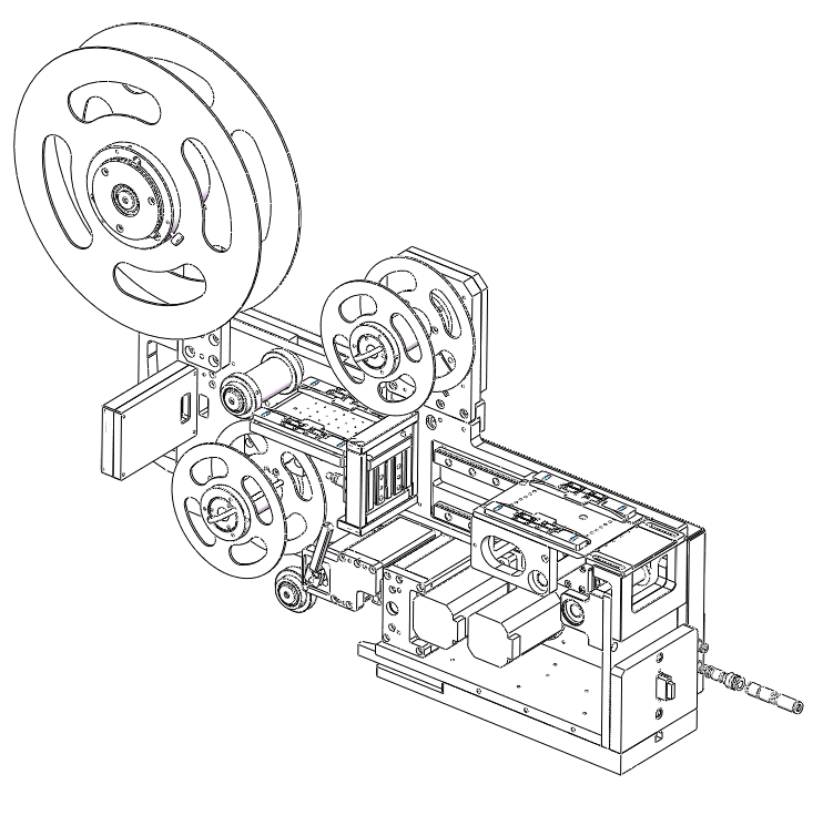 12套标签卷纸机