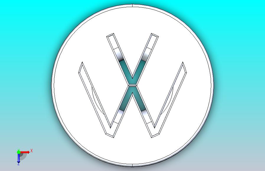 大众车门灯外壳