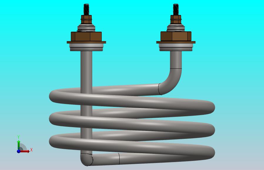 管式螺旋加热器