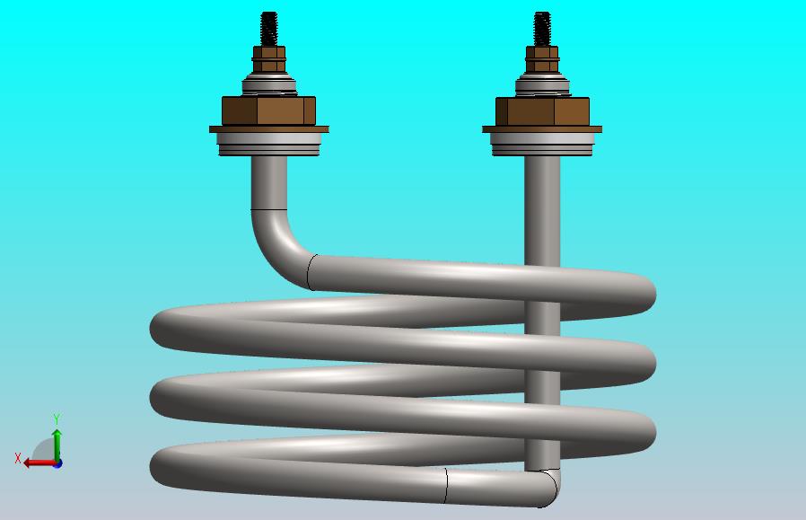 管式螺旋加热器