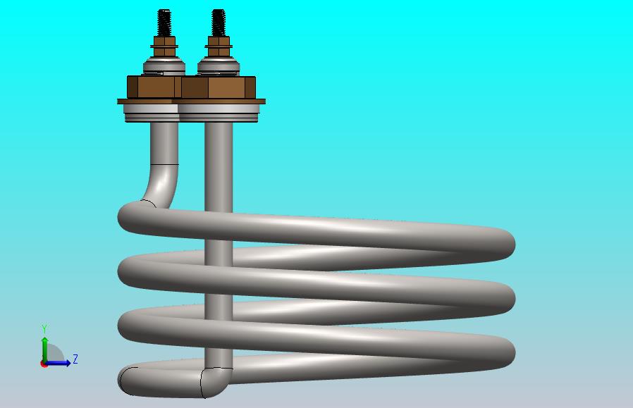 管式螺旋加热器