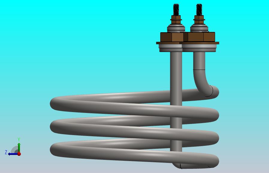 管式螺旋加热器