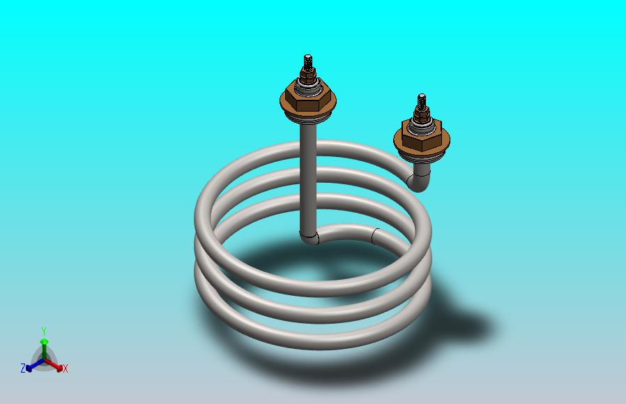 管式螺旋加热器