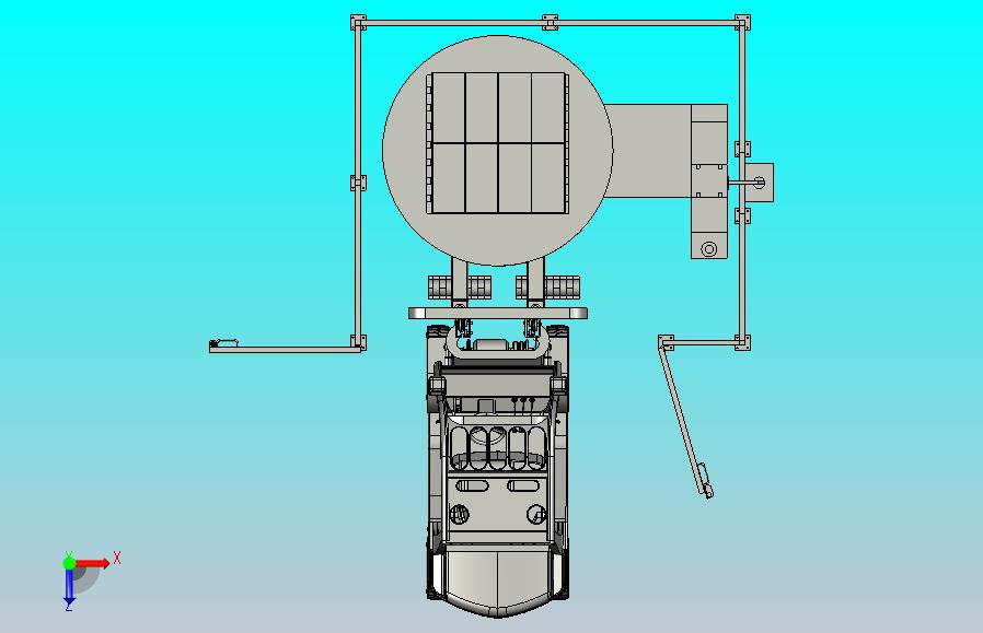 自动缠绕式安全围栏