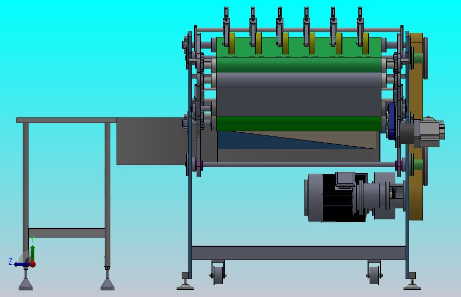平切后鱼鳞收集平台