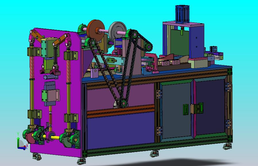 滤芯支撑卷圆设备