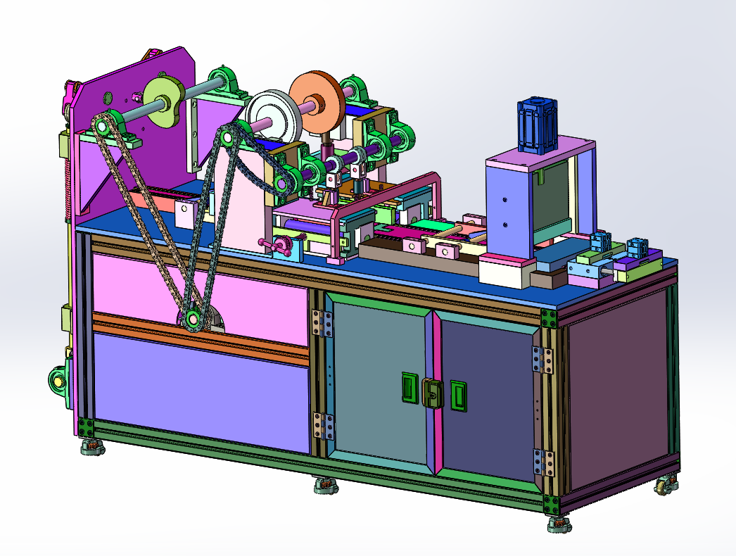 滤芯支撑卷圆设备
