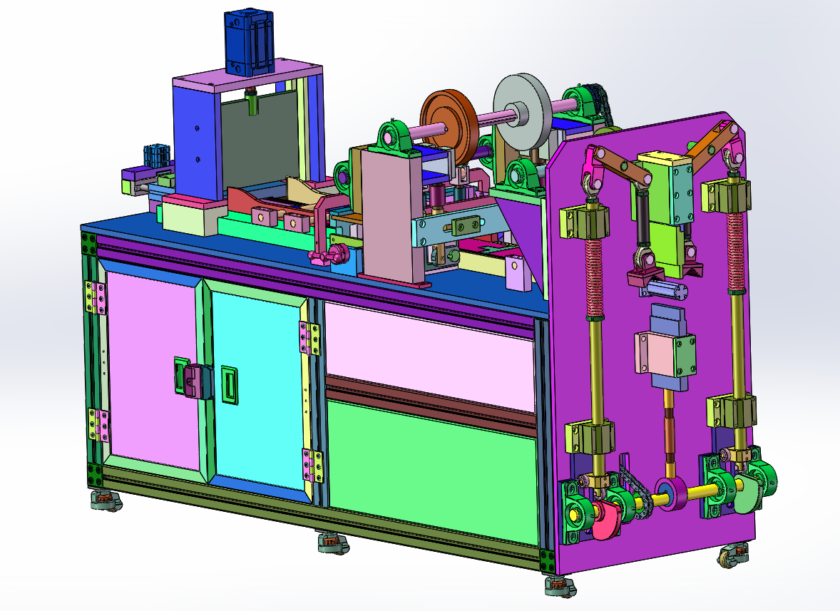 滤芯支撑卷圆设备