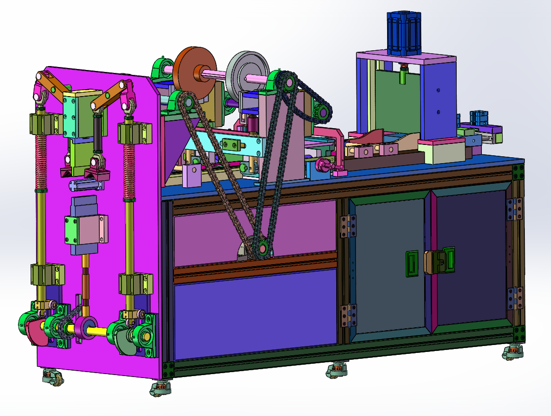 滤芯支撑卷圆设备