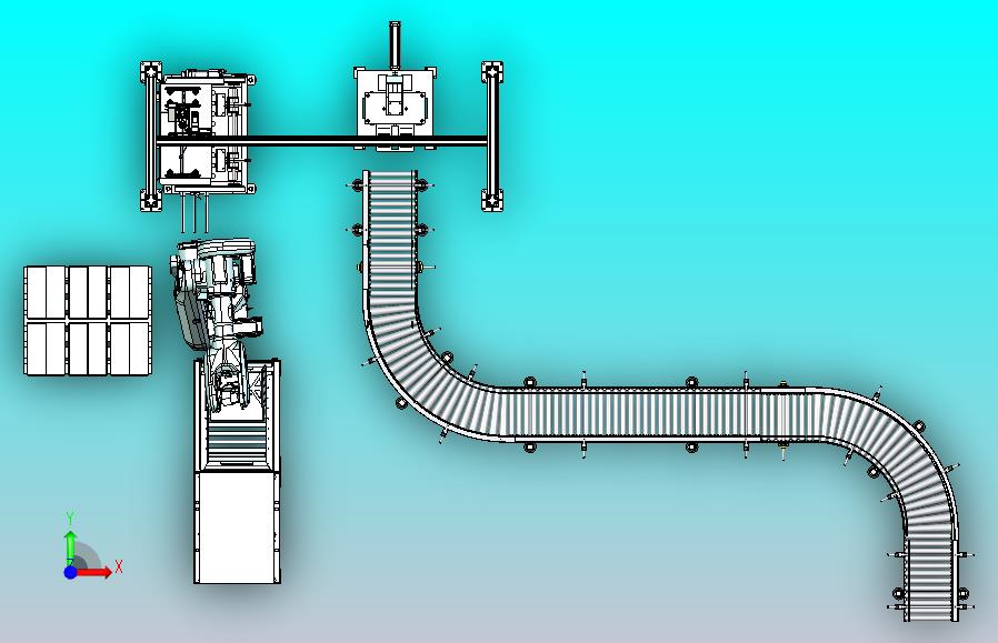 自动化码垛与输送生产线