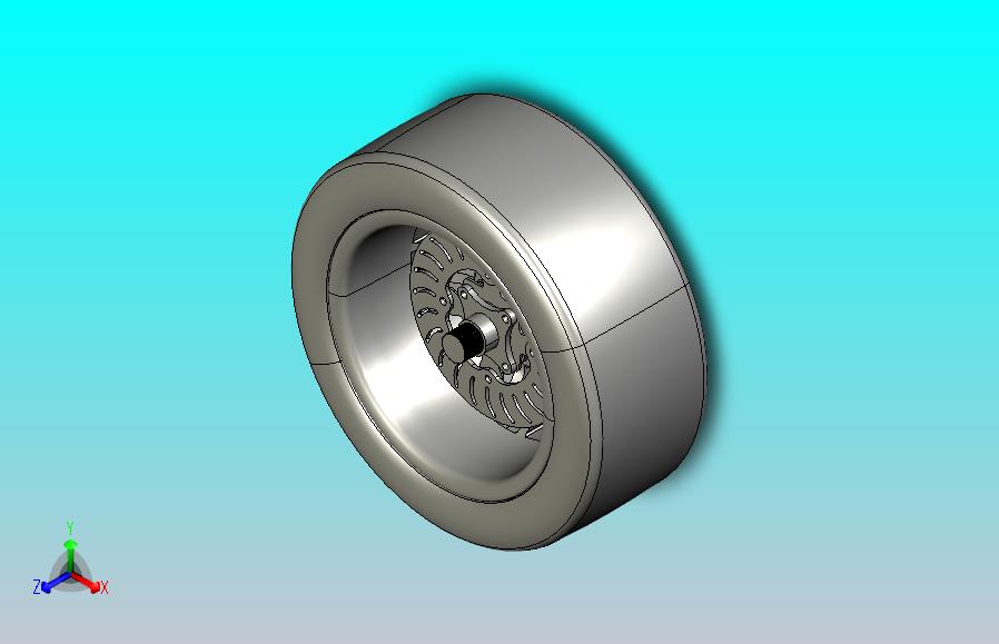 学生方程式赛车车轮总成