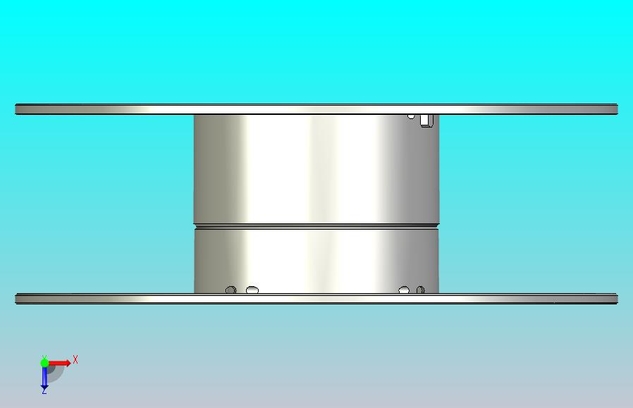 灯丝线轴扭转在一起