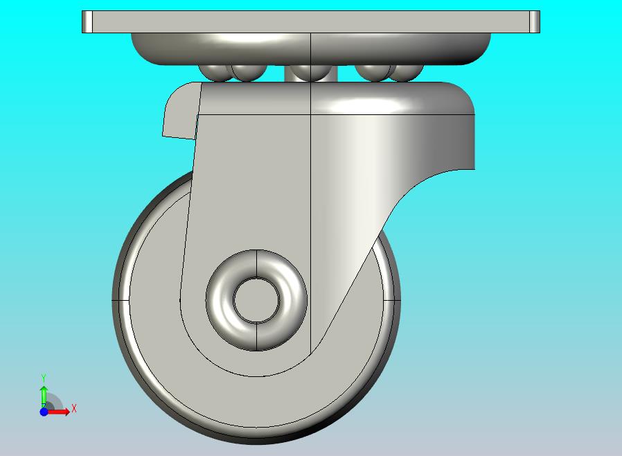 脚轮-脚轮-RODA-1英寸