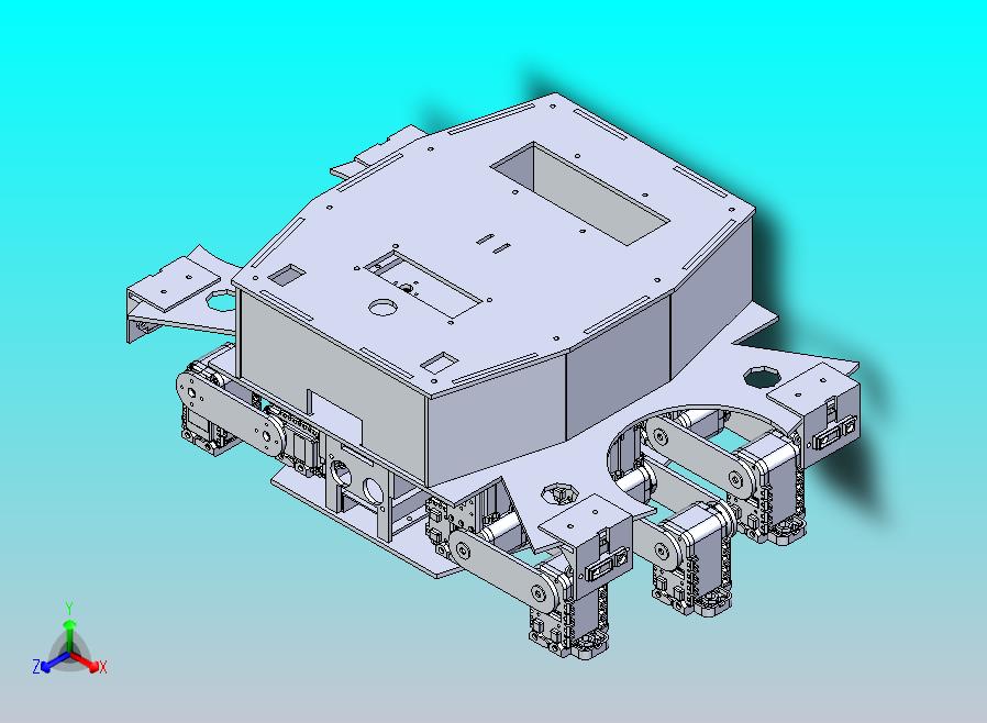 六足搜救机器人——六足搜索救援机器人